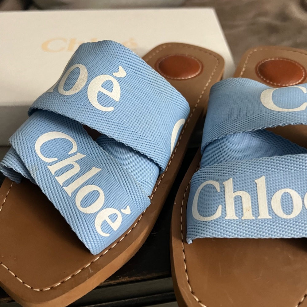 Chloé blue sandals